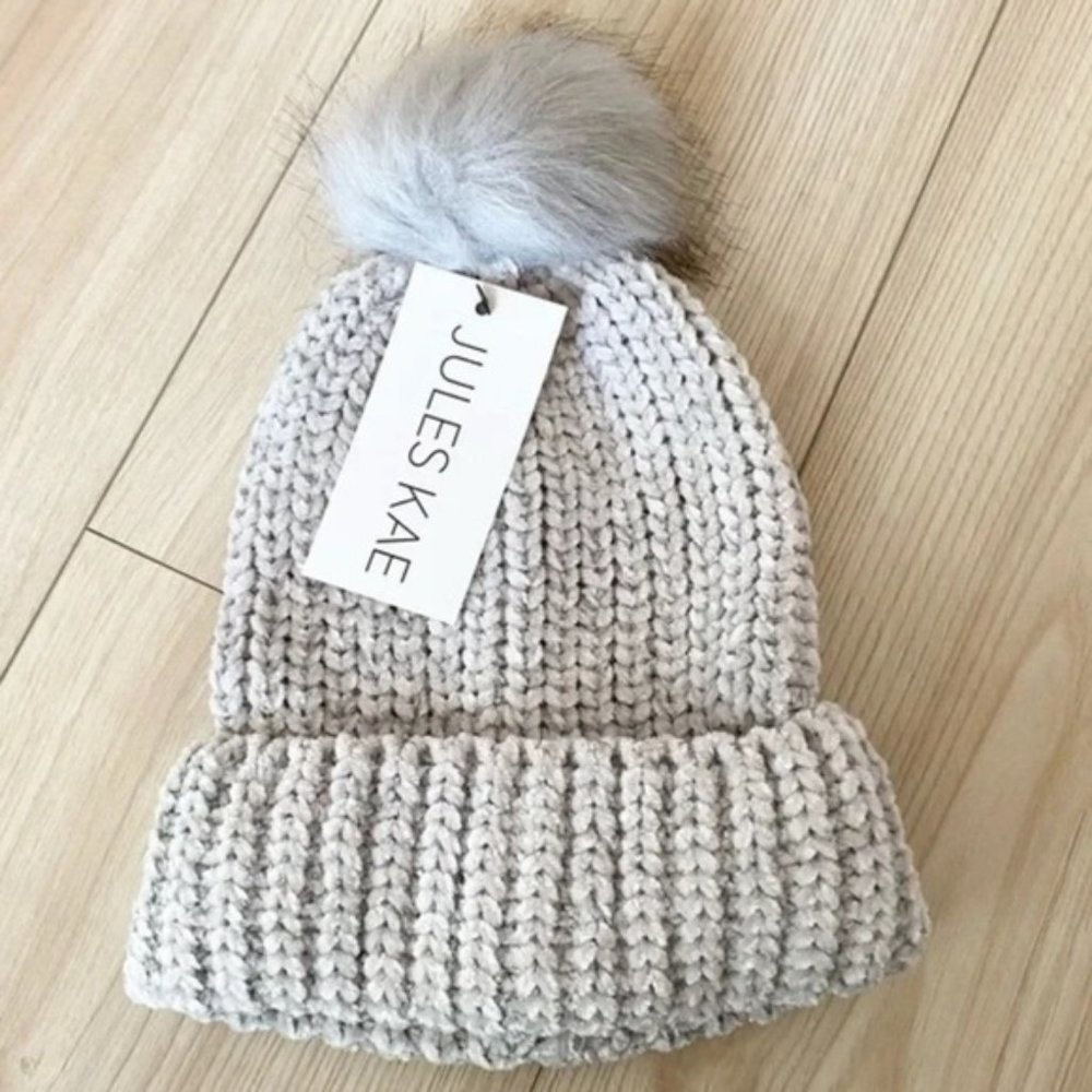 Jules Kae Pom Beanie